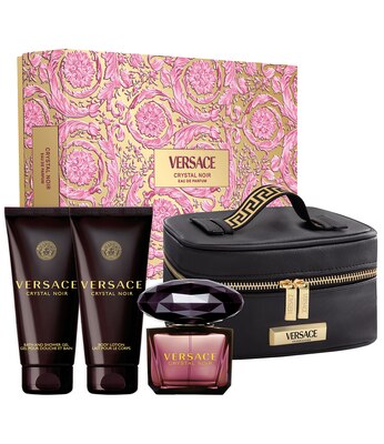 Kit Coffret Versace Crystal Noir Feminino Eau de Parfum